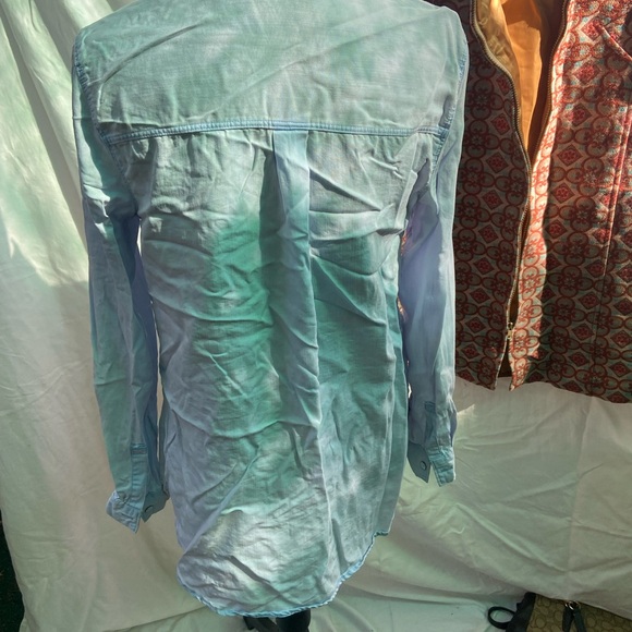 Old Navy Sky Blue Shirt - Picture 2 of 5